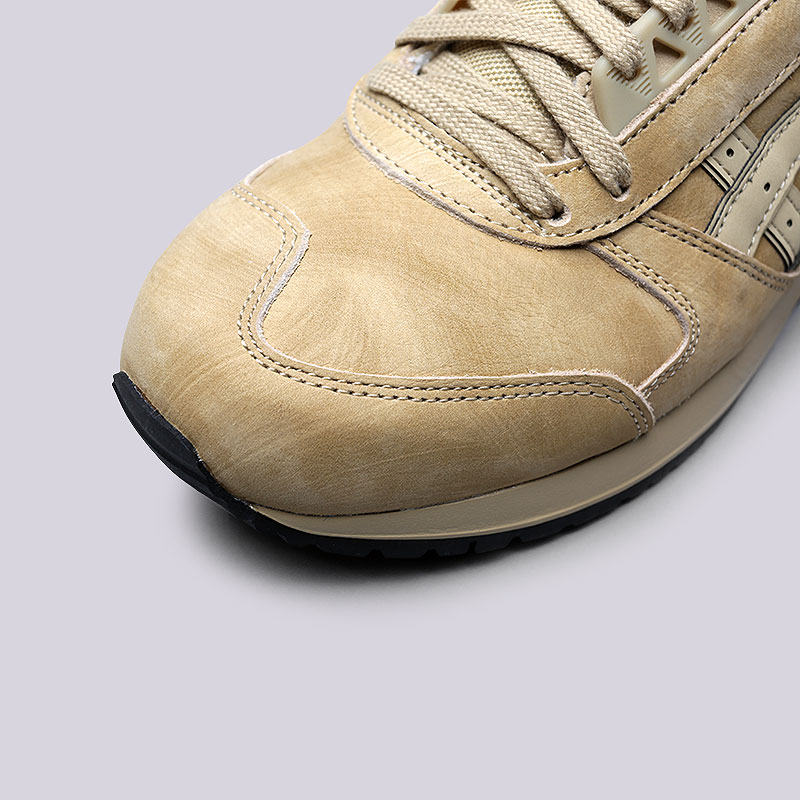 мужские бежевые кроссовки ASICS Gel-Respector HL7Z4-0707 - цена, описание, фото 5