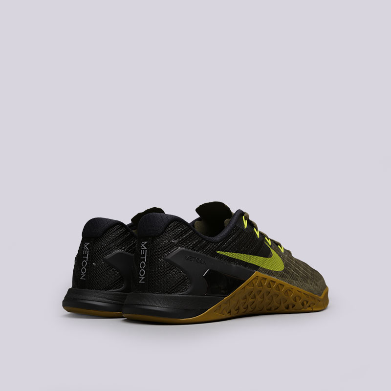 мужские оливковые кроссовки Nike Metcon 3 852928-201 - цена, описание, фото 4