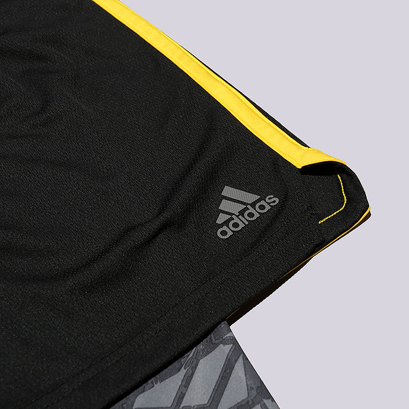 мужские черные шорты adidas Essentials Two-in-One Shorts BR4394 - цена, описание, фото 2
