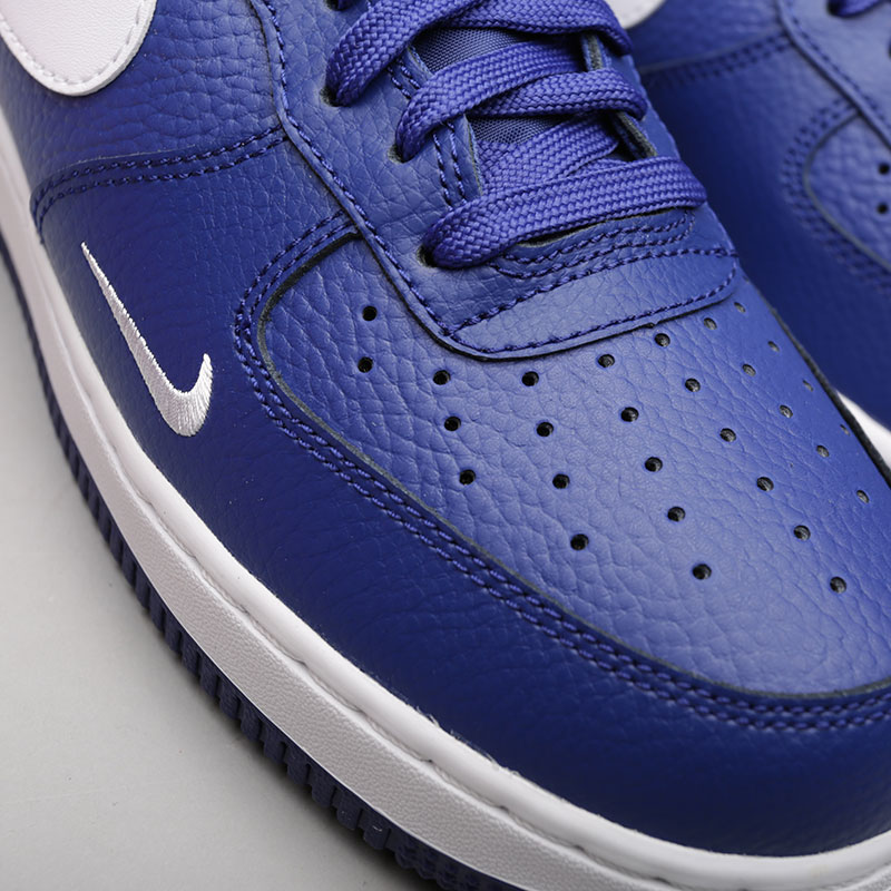 мужские синие кроссовки Nike Air Force 1 820266-406 - цена, описание, фото 4