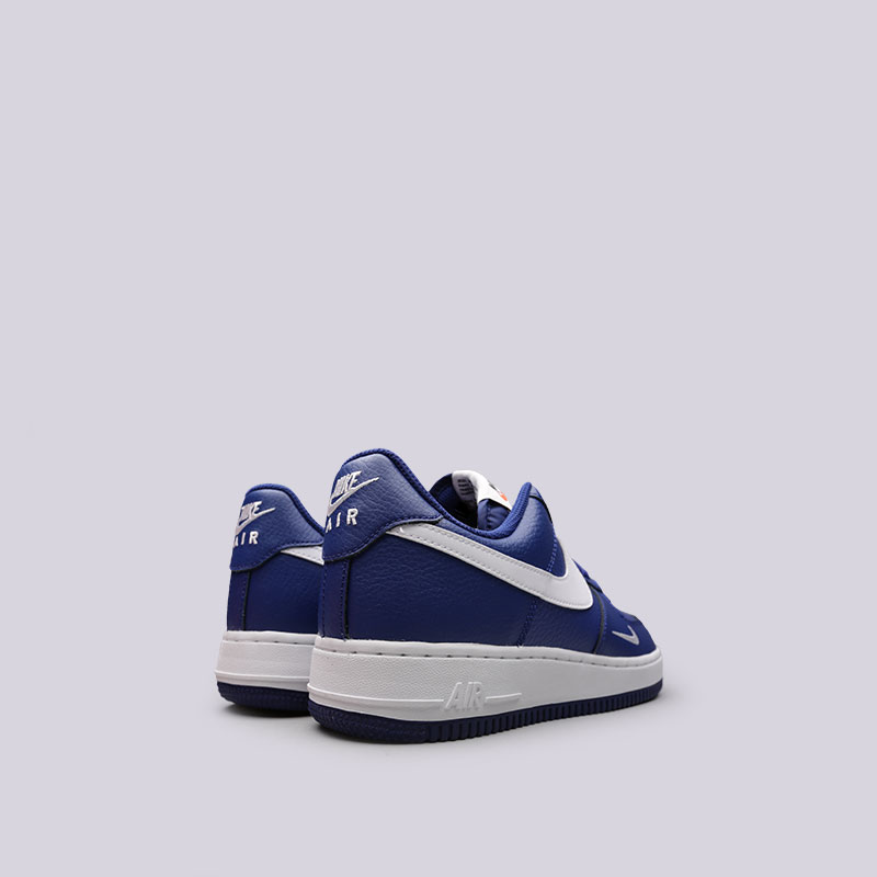 мужские синие кроссовки Nike Air Force 1 820266-406 - цена, описание, фото 5