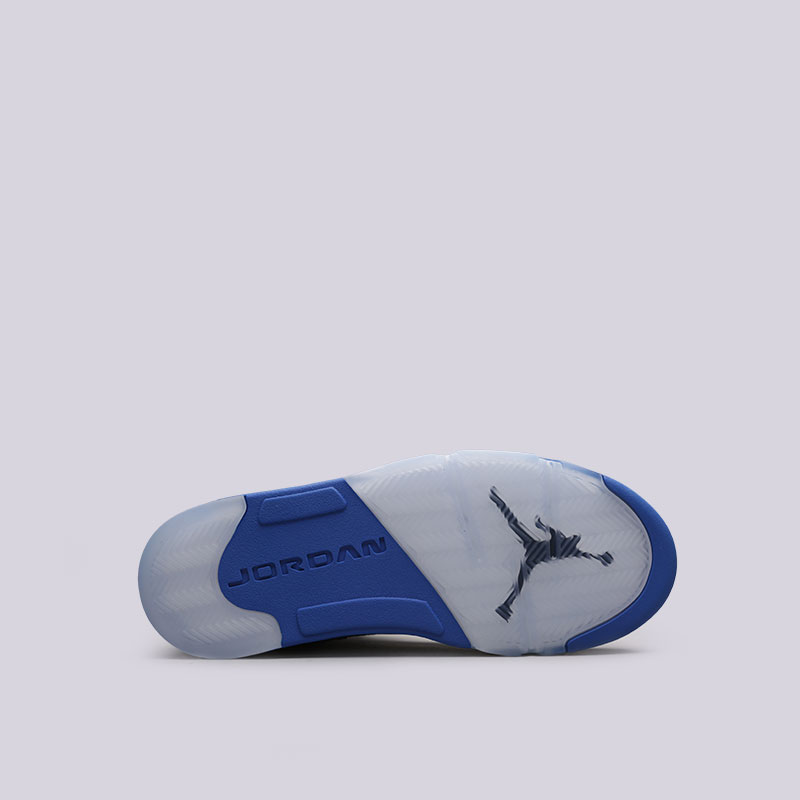 мужские синие кроссовки Jordan V Retro 136027-401 - цена, описание, фото 2