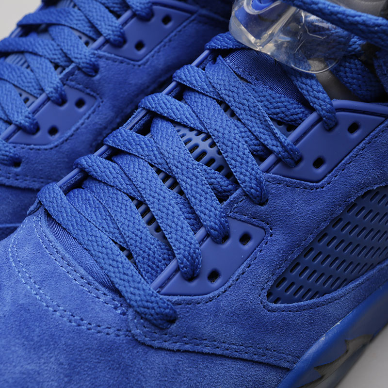 мужские синие кроссовки Jordan V Retro 136027-401 - цена, описание, фото 5