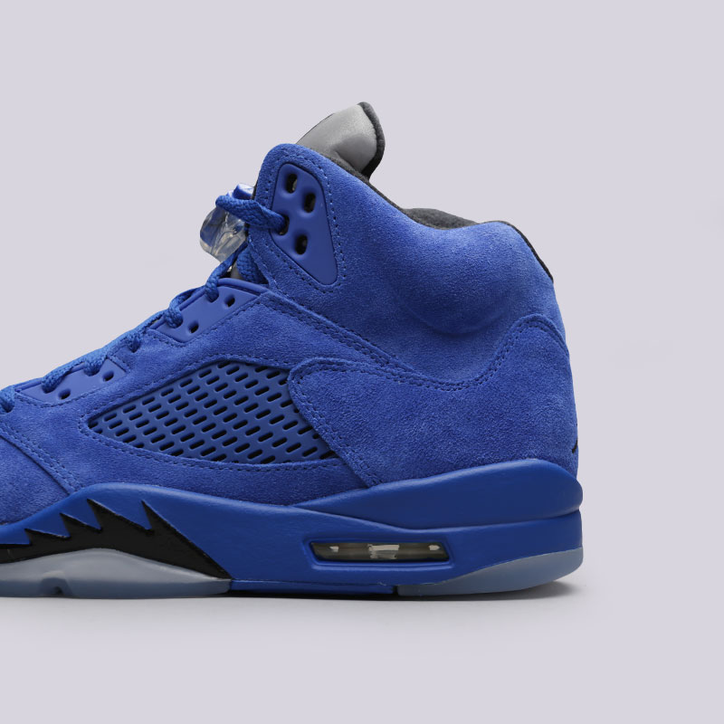 мужские синие кроссовки Jordan V Retro 136027-401 - цена, описание, фото 6