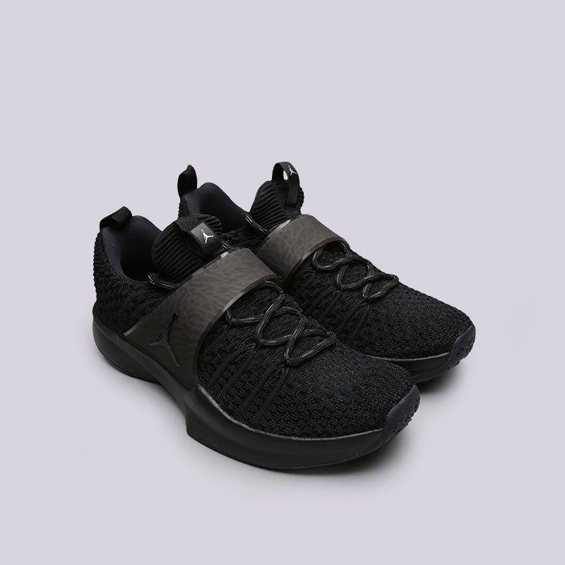 мужские черные кроссовки Jordan Trainer 2 Flyknit 921210-013 - цена, описание, фото 4