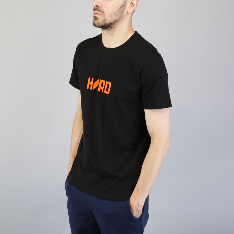 мужская черная футболка Hard Лого hard-black-tee - цена, описание, фото 4