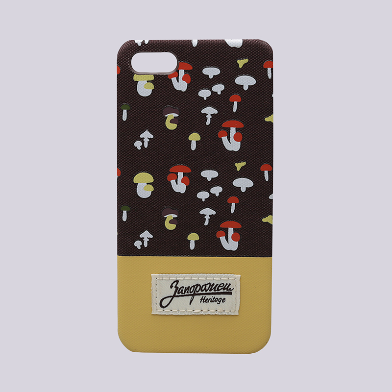 

Чехол iPhone 5/5s Запорожец heritage Грибочки, Коричневый;бежевый