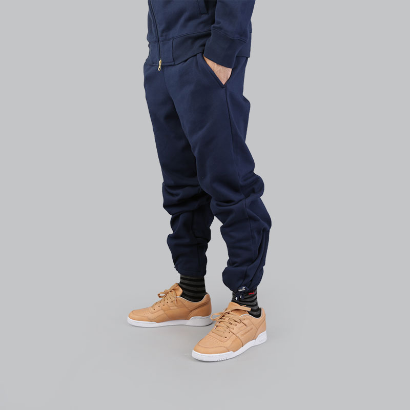 мужские синие брюки Reebok TGC Pant BQ1580 - цена, описание, фото 2