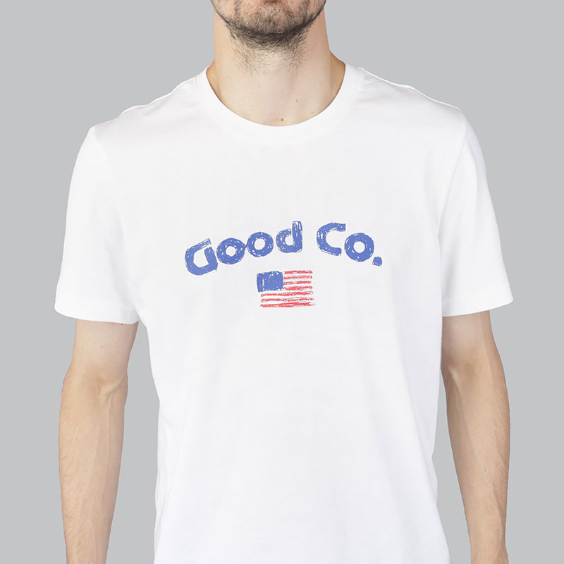 мужская белая футболка Reebok TGC New Tee CD4042 - цена, описание, фото 2