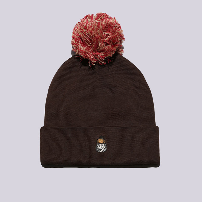  коричневая шапка Запорожец heritage Печкин Pechkin-Pom-Brown - цена, описание, фото 1