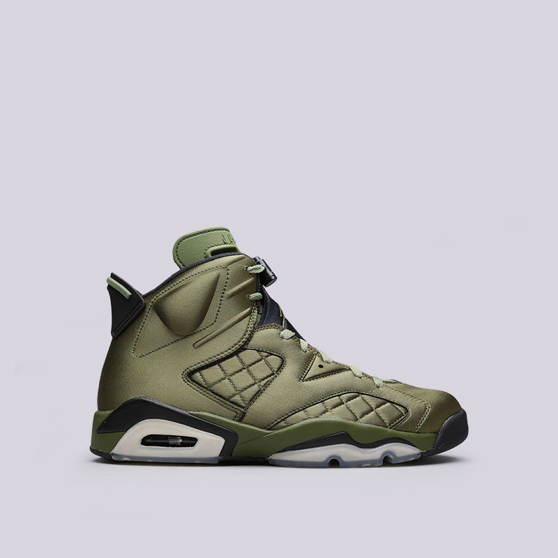 мужские зеленые кроссовки Jordan VI Retro Pinnacle AH4614-303 - цена, описание, фото 1