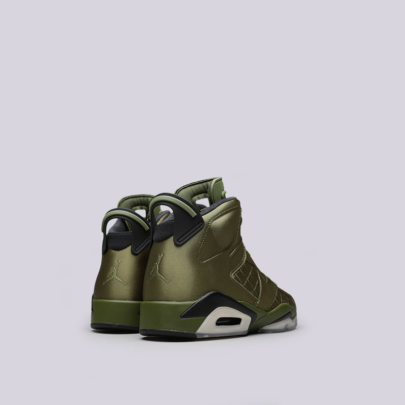 мужские зеленые кроссовки Jordan VI Retro Pinnacle AH4614-303 - цена, описание, фото 3