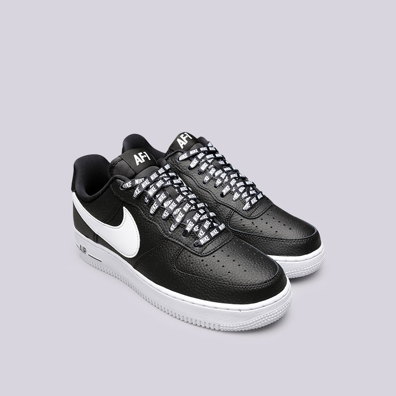 мужские черные кроссовки Nike Air Force 1 '07 LV8 823511-007 - цена, описание, фото 4