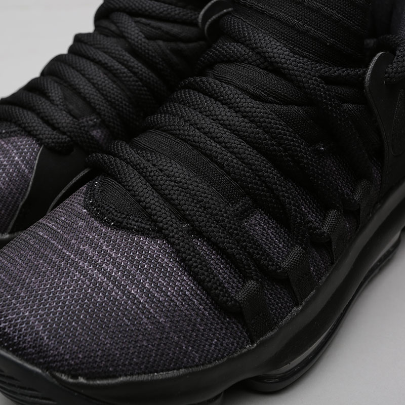 женские черные баскетбольные кроссовки Nike Zoom KD10 (GS) 918365-004 - цена, описание, фото 5
