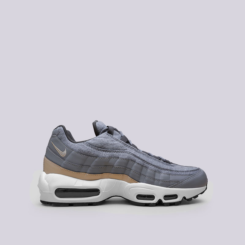 мужские серые кроссовки Nike Air Max 95 PRM 538416-009 - цена, описание, фото 1