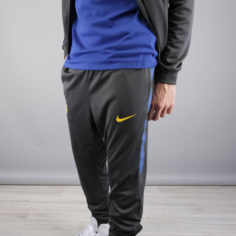 Мужской спортивный костюм Nike GSW Dry NBA Track Suit (923082-060) купить по цене 6570 руб в интернет-магазине Streetball