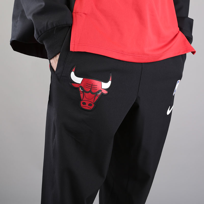 мужские черные брюки Nike NBA Chicago Bulls Showtime Pant 859132-010 - цена, описание, фото 4