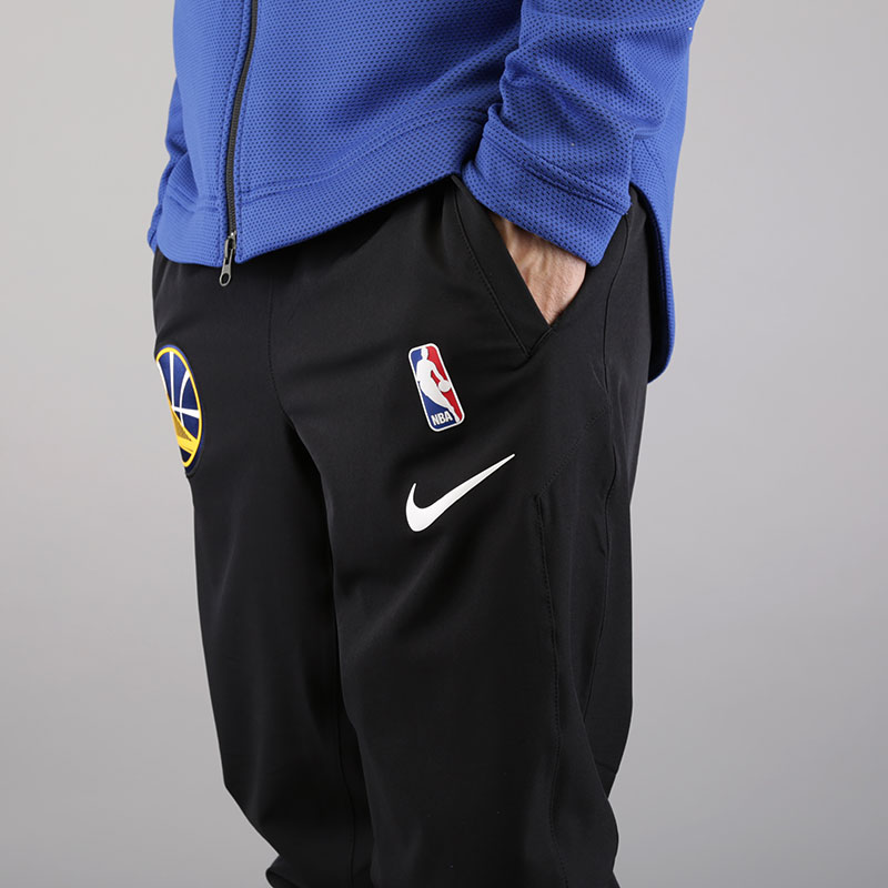 мужские черные брюки Nike NBA Golden State Warriors Showtime Pant 859137-010 - цена, описание, фото 5