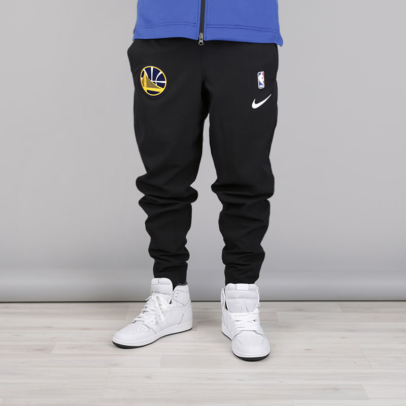 мужские черные брюки Nike NBA Golden State Warriors Showtime Pant 859137-010 - цена, описание, фото 2