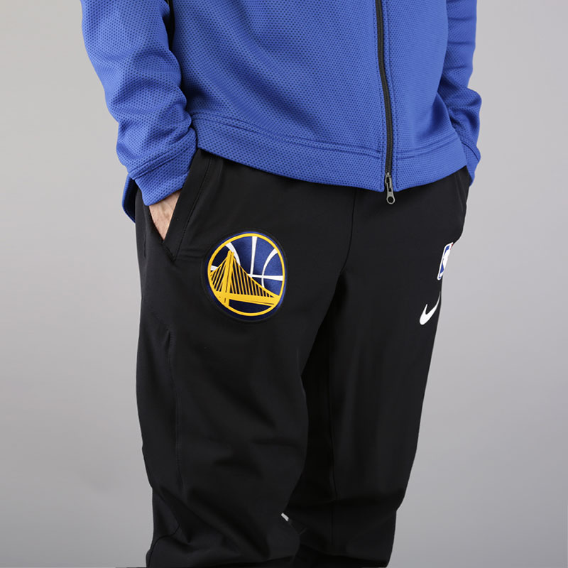 мужские черные брюки Nike NBA Golden State Warriors Showtime Pant 859137-010 - цена, описание, фото 4