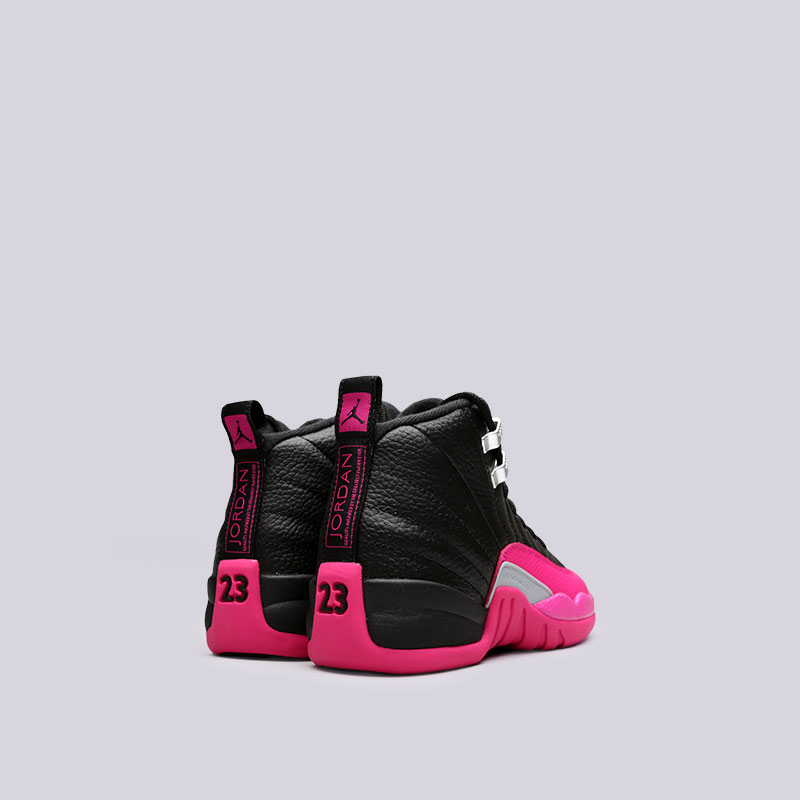 женские черные кроссовки Jordan XII Retro GG 510815-026 - цена, описание, фото 3