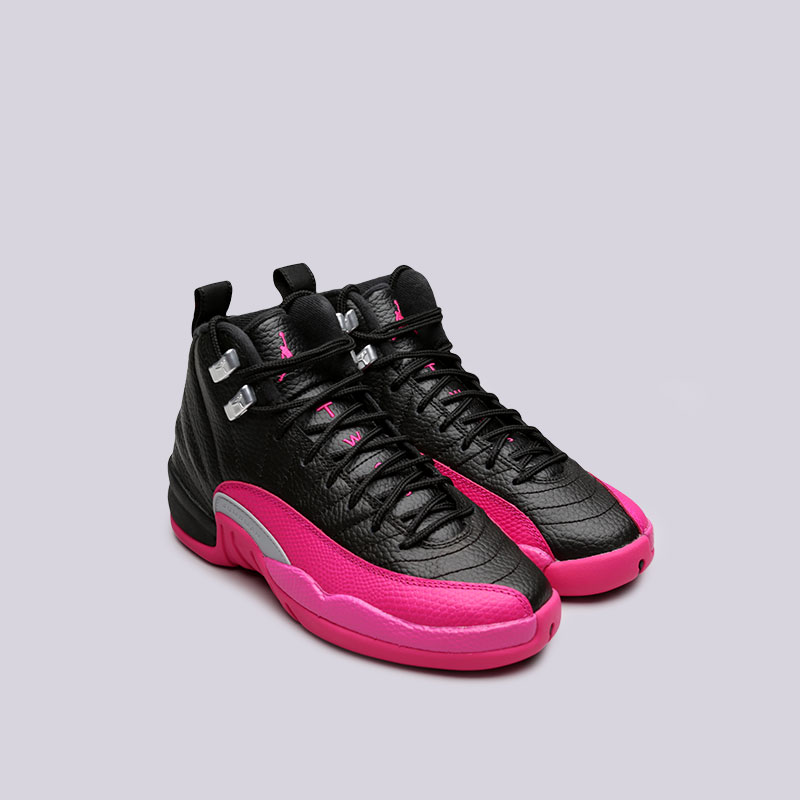 женские черные кроссовки Jordan XII Retro GG 510815-026 - цена, описание, фото 4