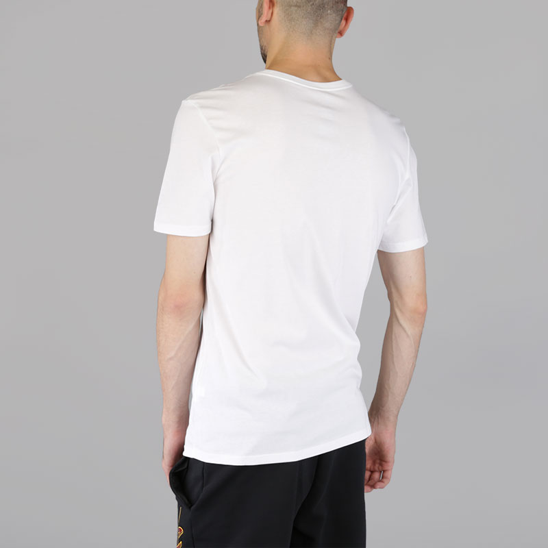 мужская белая футболка Nike Brooklyn Nets Dry Logo NBA T-Shirt 870490-100 - цена, описание, фото 4