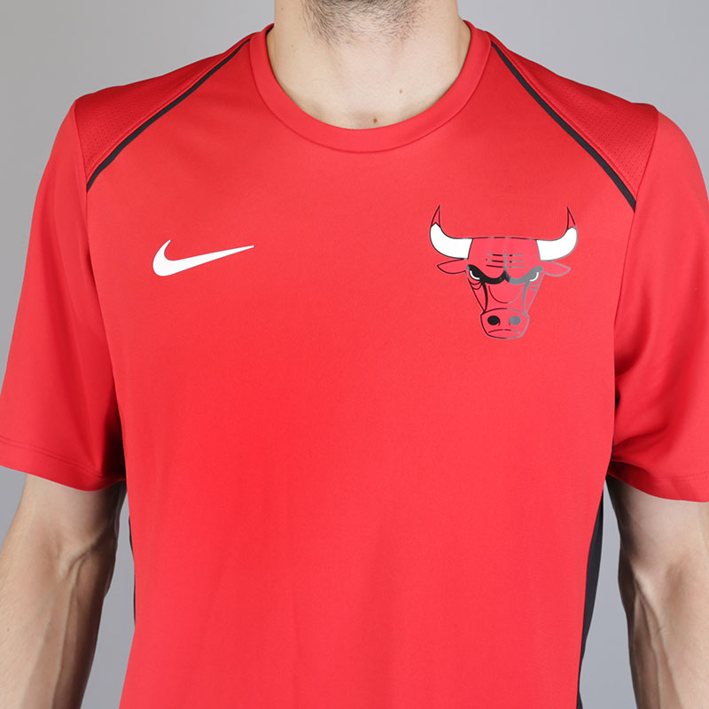 мужская красная футболка Nike Chi Hyper Elite Top 856515-657 - цена, описание, фото 2