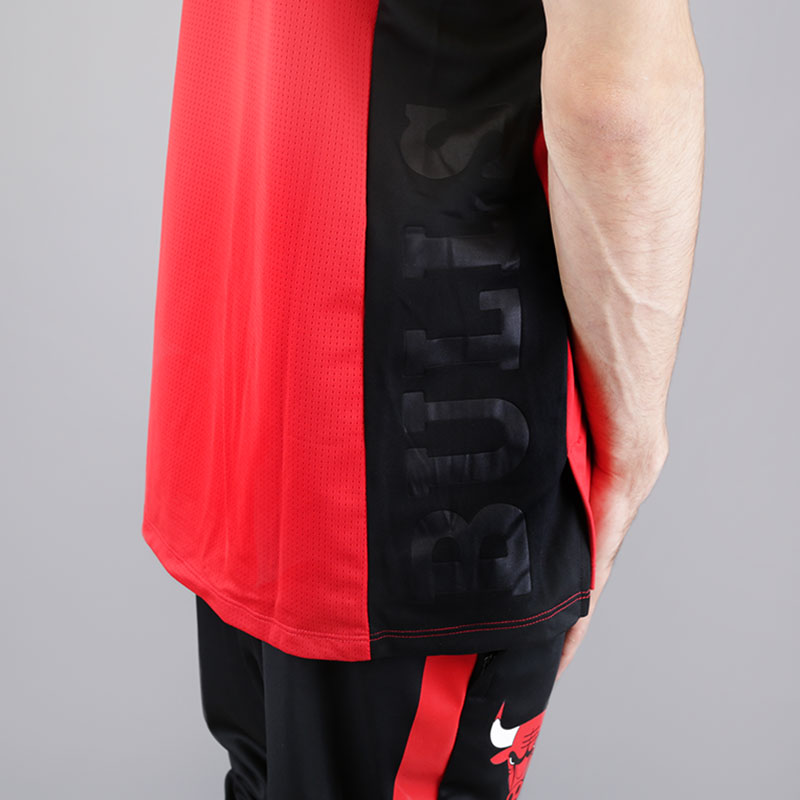 мужская красная футболка Nike Chi Hyper Elite Top 856515-657 - цена, описание, фото 5