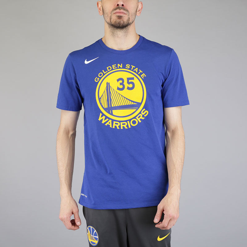 мужская синяя футболка Nike Kevin Durant Golden State Warriors Dry Tee 870774-497 - цена, описание, фото 1