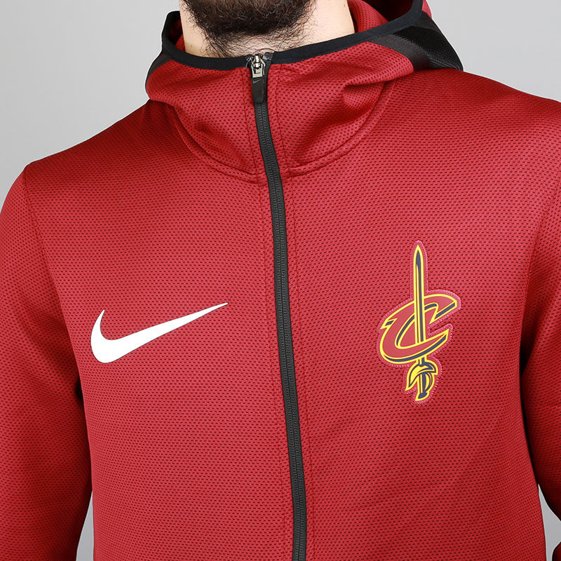 мужская бордовая толстовка Nike Cleveland Cavaliers ThermaFlex Showtime 899832-677 - цена, описание, фото 5