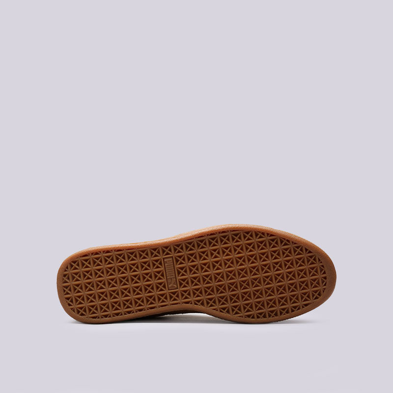 мужские коричневые кроссовки PUMA Basket Classic Weatherproof 36382902 - цена, описание, фото 2