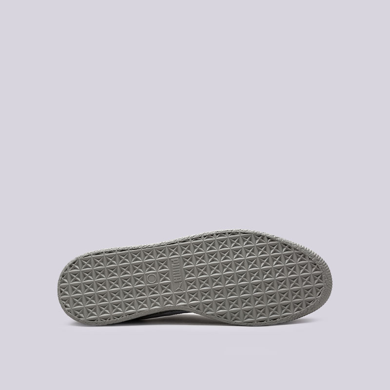 мужские белые кроссовки PUMA Clyde Stitced HAN 36447402 - цена, описание, фото 2