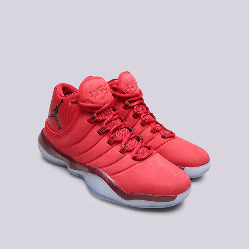 мужские красные баскетбольные кроссовки Jordan Super.Fly 2017 921203-601 - цена, описание, фото 4