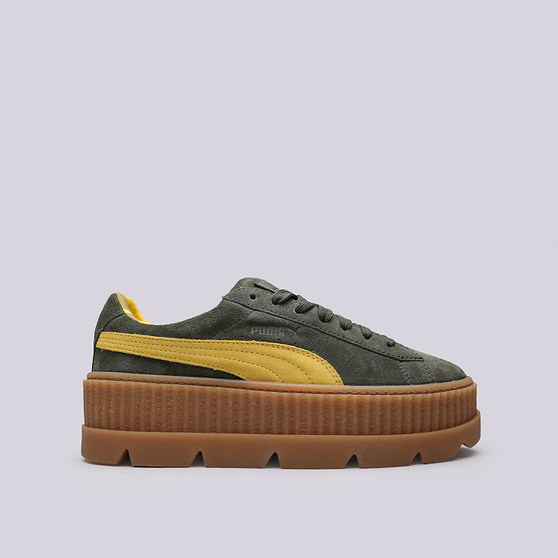 

Кроссовки Puma Cleated CreeperSuede Wn`s, Зеленый;желтый
