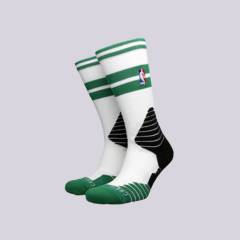 мужские белые носки Stance Core Crew Celtics M559C5CCCE- WHITE - цена, описание, фото 1