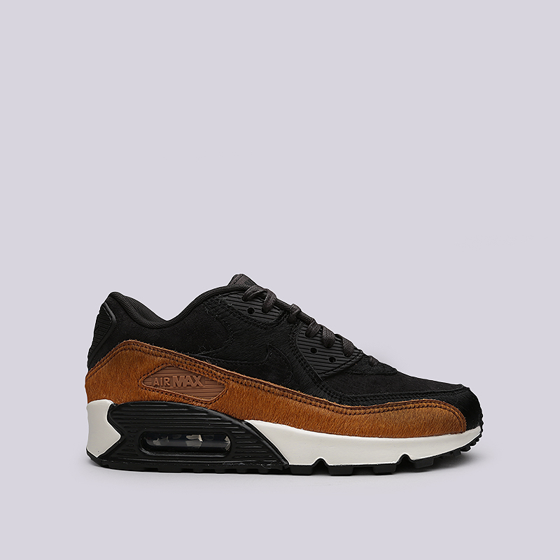 

Кроссовки Nike WMNS Air Max 90 LX, Черный;коричневый