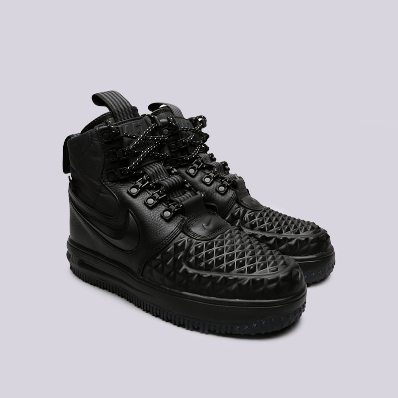 женские черные кроссовки Nike WMNS Lunar Force 1 Duckboot AA0283-001 - цена, описание, фото 4