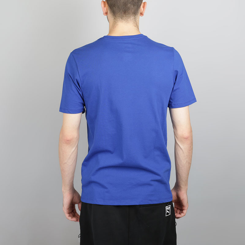 мужская синяя футболка Nike Golden State Warriors Dry 871098-495 - цена, описание, фото 4