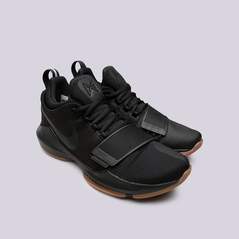 мужские черные баскетбольные кроссовки Nike PG 1 878627-004 - цена, описание, фото 4