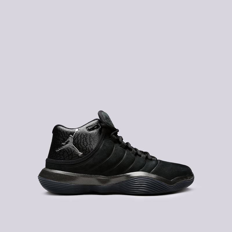 мужские черные баскетбольные кроссовки Jordan Super.Fly 2017 921203-010 - цена, описание, фото 1