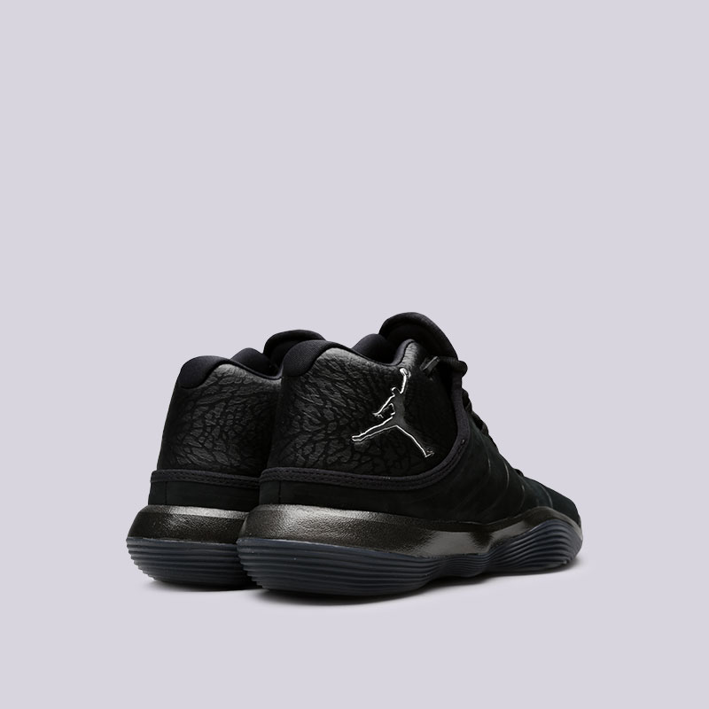 мужские черные баскетбольные кроссовки Jordan Super.Fly 2017 921203-010 - цена, описание, фото 3