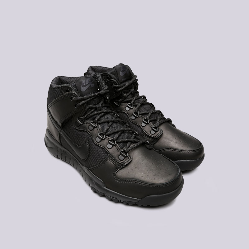 мужские черные кроссовки  Nike SB Dunk High Boot 536182-001 - цена, описание, фото 4