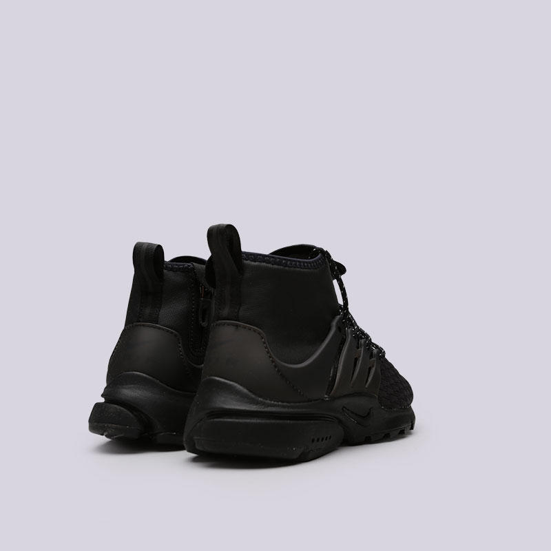 женские черные кроссовки Nike WMNS Air Presto Mid Utility PRM AA0674-003 - цена, описание, фото 3