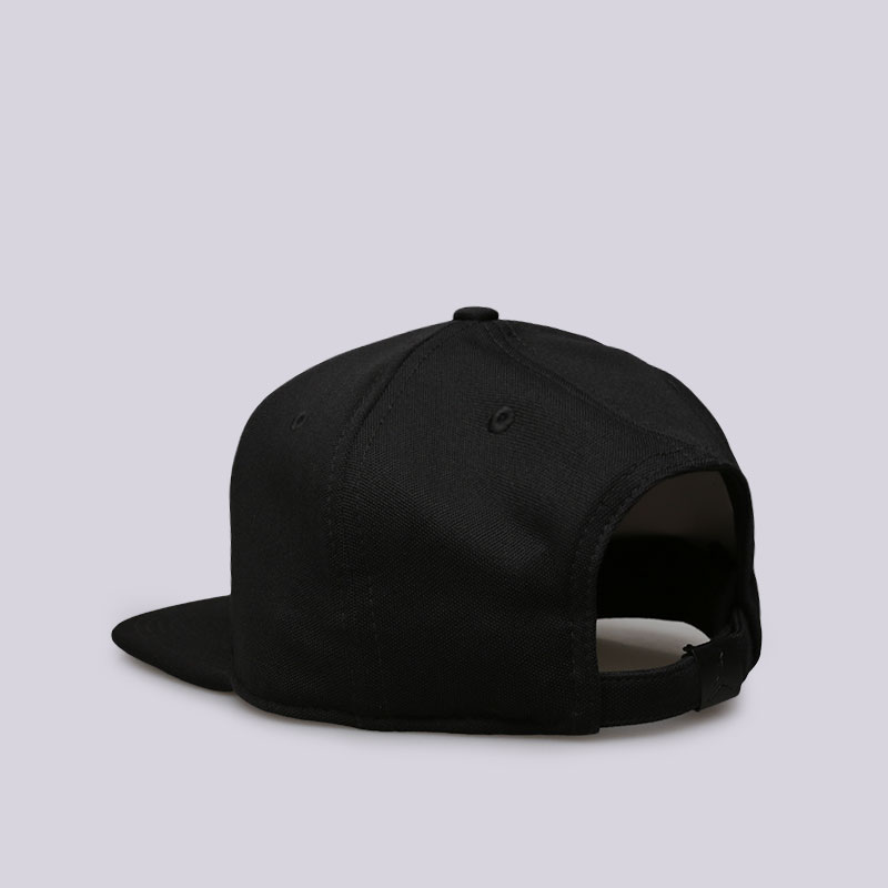  черная кепка Jordan Wings Strapback 875117-011 - цена, описание, фото 3