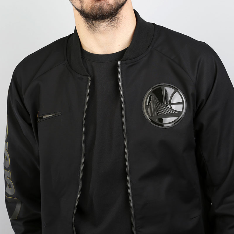 мужская черная куртка Nike Golden State Warriors Modern 860800-010 - цена, описание, фото 2