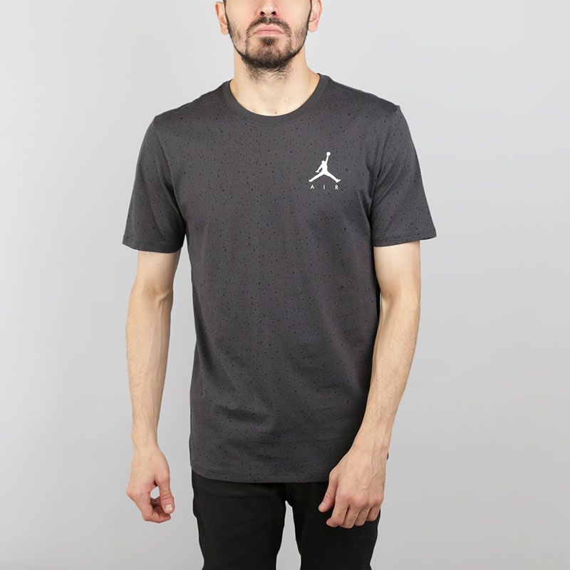 мужская серая футболка Jordan Speckle Tee 878407-060 - цена, описание, фото 1