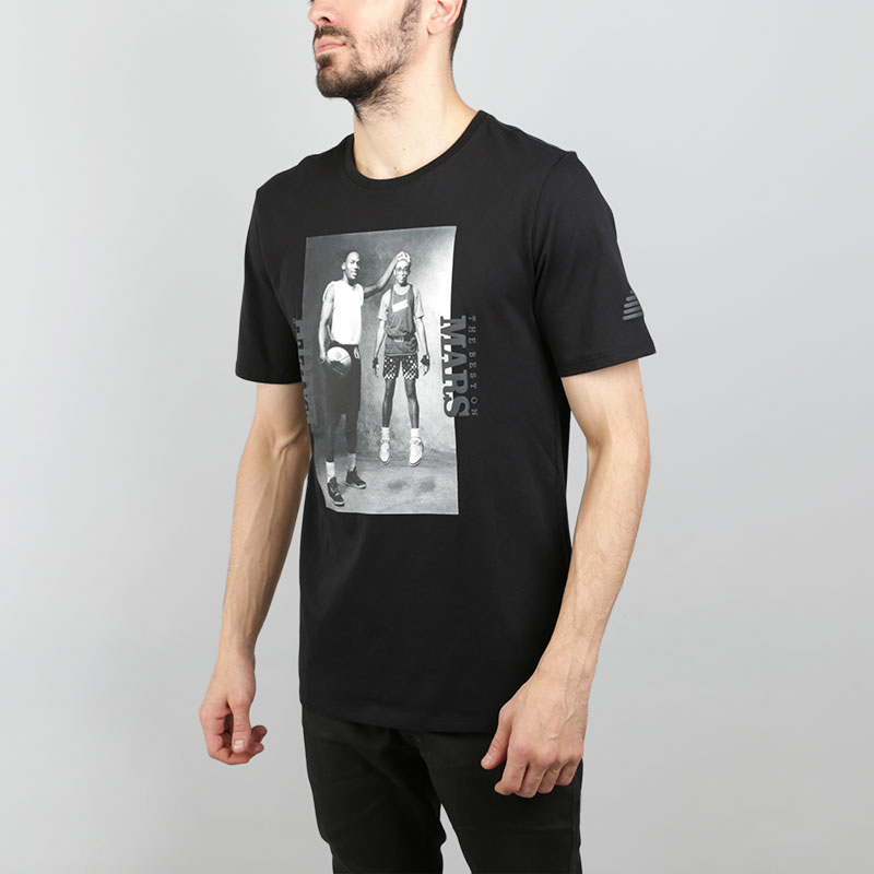 мужская черная футболка Jordan JSW Tee Mars 878411-010 - цена, описание, фото 3