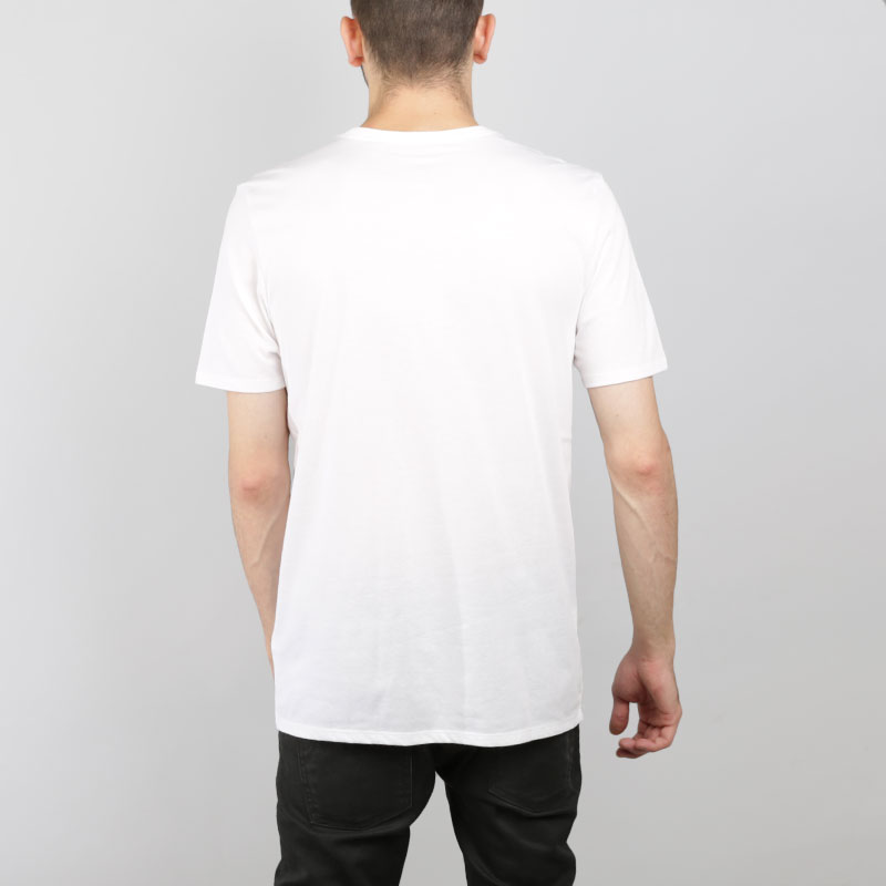 мужская белая футболка Jordan Dry Flight Photo Tee 878382-100 - цена, описание, фото 4