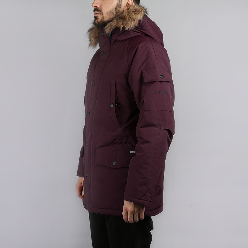 

Куртка Carhartt WIP Anchorage Parka, Бордовый